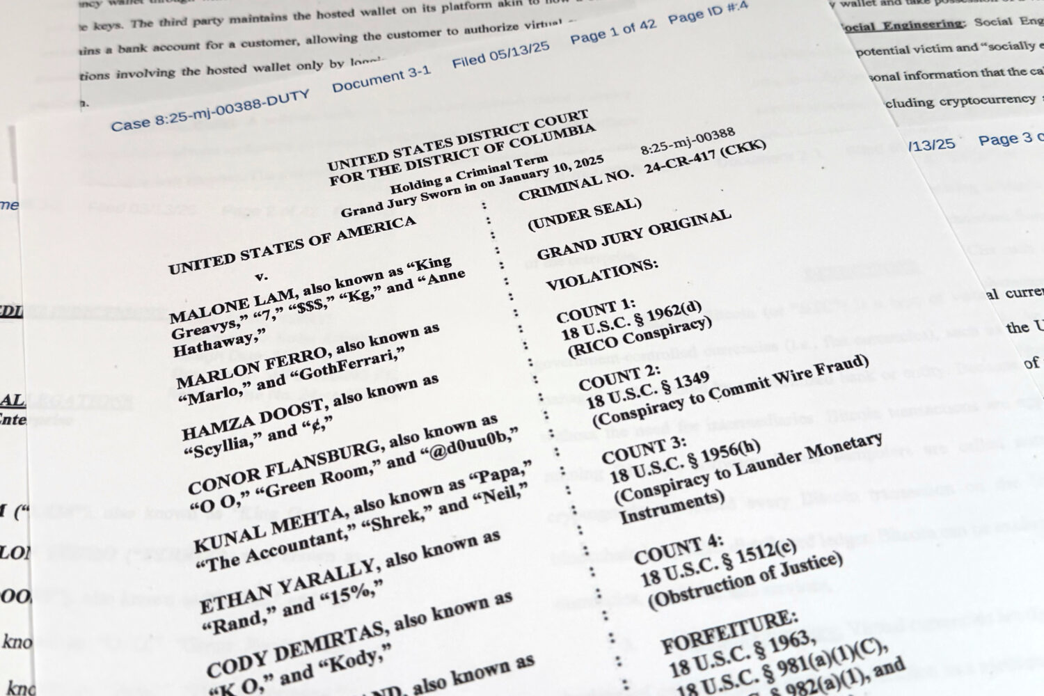 Party's over for crypto scammers who went on a spending spree after a $240 million bitcoin theft