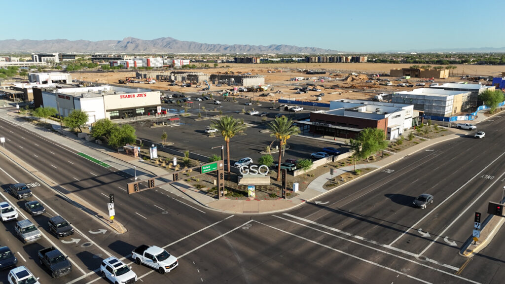 Six more tenants, ranging from dining to retail and beauty concepts, signed leases at GSQ, a 150-acre mixed-use development in Goodyear.