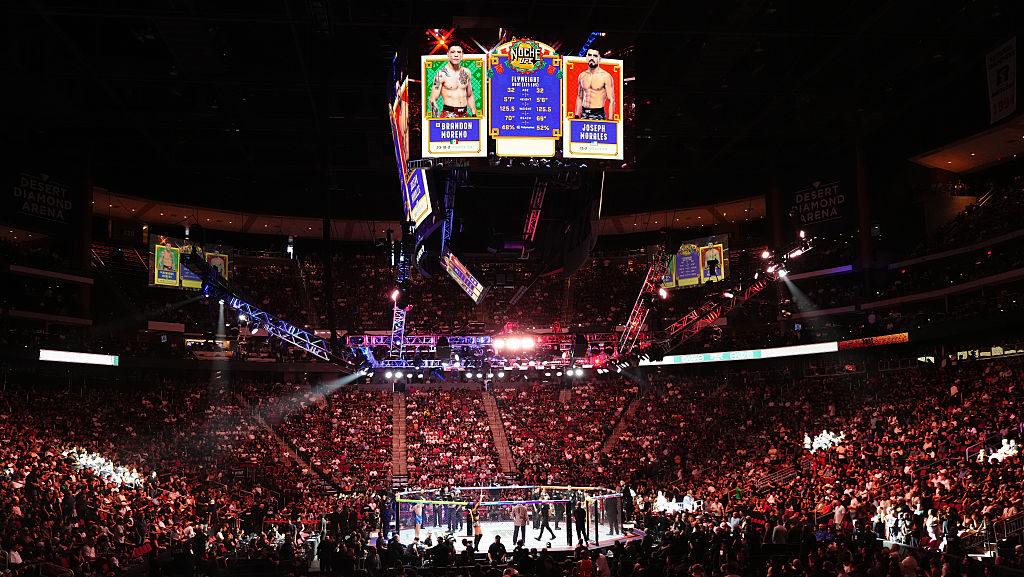 Noche UFC broke Desert Diamond Arena's all-time single day gross record on Saturday, becoming the venue's highest-grossing single-day event in history.