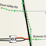 ADOT Charts Loop 303 Detour as I-17 Restrictions Near