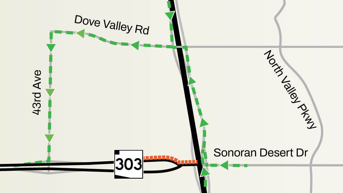 With lane restrictions coming to Interstate 17 on Wednesday, the Arizona Department of Transportati...