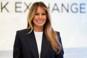 Melania Trump rings New York Stock Exchange opening bell to launch new women’s initiative Imperia