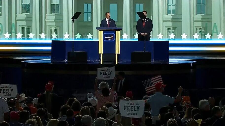 Jay Feely at the GOP c