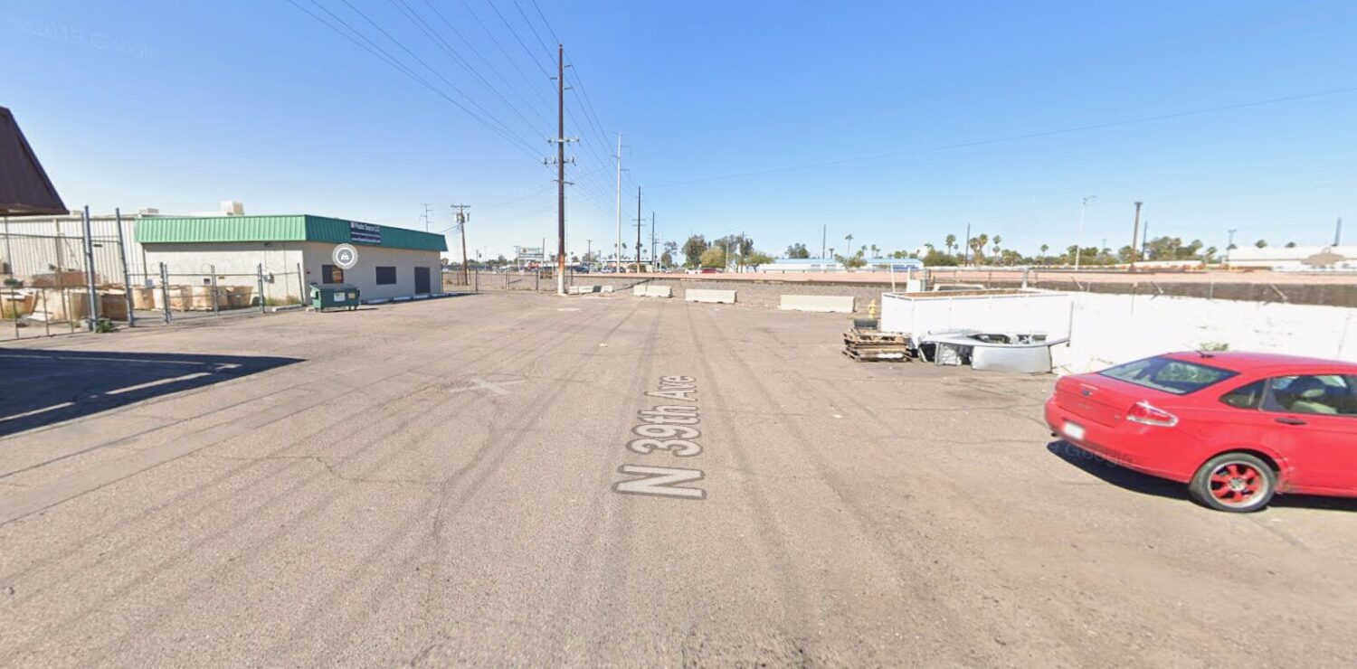 The Phoenix lot that Salamanca Square will be built on beginning this fall. (Google Maps photo)...