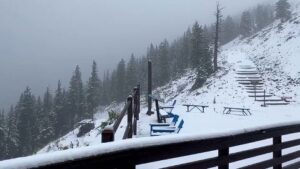 Snowbowl gets 2 inches of early-season snow