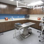 The former surgery area at the Arizona Humane Society's Sunnyslope campus before renovations. The organization said the space was outdated and relied on substandard medical equipment. (Arizona Humane Society photo)