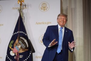 Trump vows to never ‘stifle’ AI as leading executives urge caution