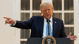 Trump says he is banning CNN, MSNOW and Politico from the White House