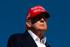 Trump wants voters to pretend he’s on the ballot. The Republican Party is going along for the ride
