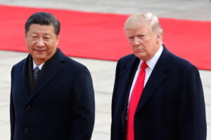 China’s Xi kicks off state visit to Washington on Wednesday with a rare planeside welcome from Trump