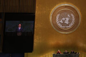 China, as usual, uses UN speech to promote global development as solution to world’s challenges