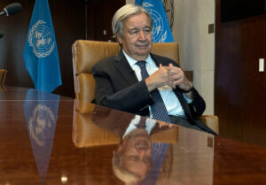 Preparing to leave office, with world beset by problems, UN chief talks of a way forward