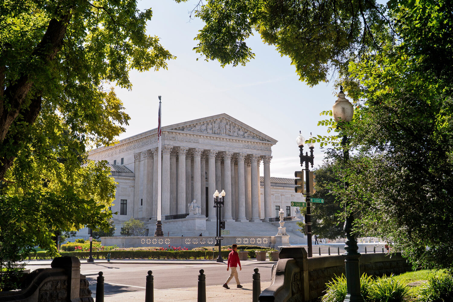 FILE - The Supreme Court is seen on the morning after the conservative majority sided with the Trum...