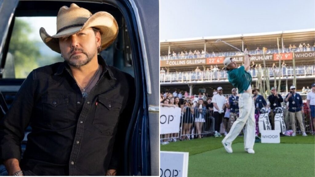 Country star Jason Aldean will return to the Coors Light Birds Nest on Feb. 11, headlining Thursday night of the four night concert series held during the 2027 WM Phoenix Open (Photo via WM Open)