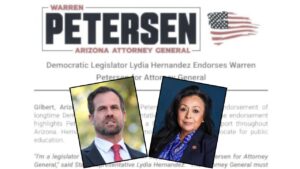 Outgoing Democratic lawmaker endorses Warren Petersen for attorney general
