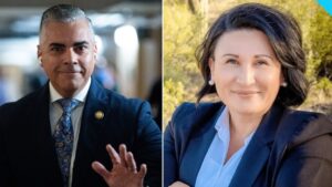 Juan Ciscomani and JoAnna Mendoza bring dueling pitches to Arizona 6th District debate