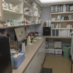A veterinary office at the Arizona Humane Society's Sunnyslope campus before renovations. Shelter operations moved to the organization's Papago Park campus in early 2024. (Arizona Humane Society photo)