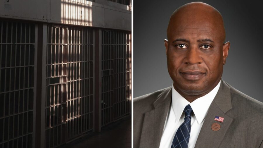 State Rep. Walt Blackman is calling for stronger oversight before Arizona approves $131 million for prison cooling upgrades. (Photos: Pexels and Arizona State Legislature)