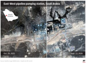 What the closure of Saudi Arabia’s East-West pipeline could mean for oil flows