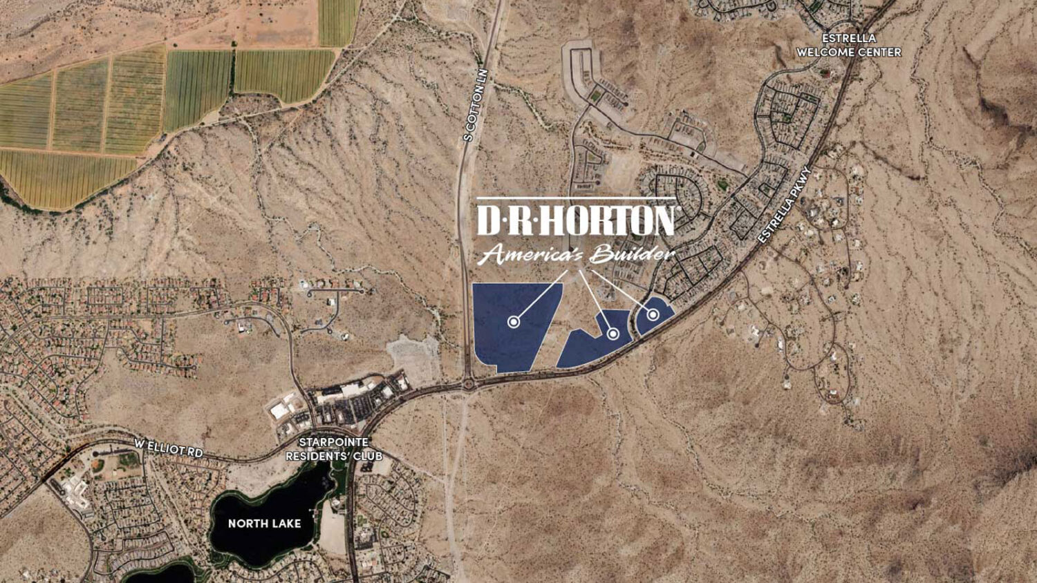 D.R. Horton bought the last lots at Estrella's Lucero village in Goodyear. (Harvard Investments ima...