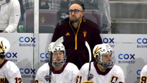 ASU hockey coach Greg Powers placed on leave in wake of player’s hospitalization