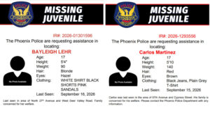 Here’s why you are seeing more police flyers for missing children in Arizona