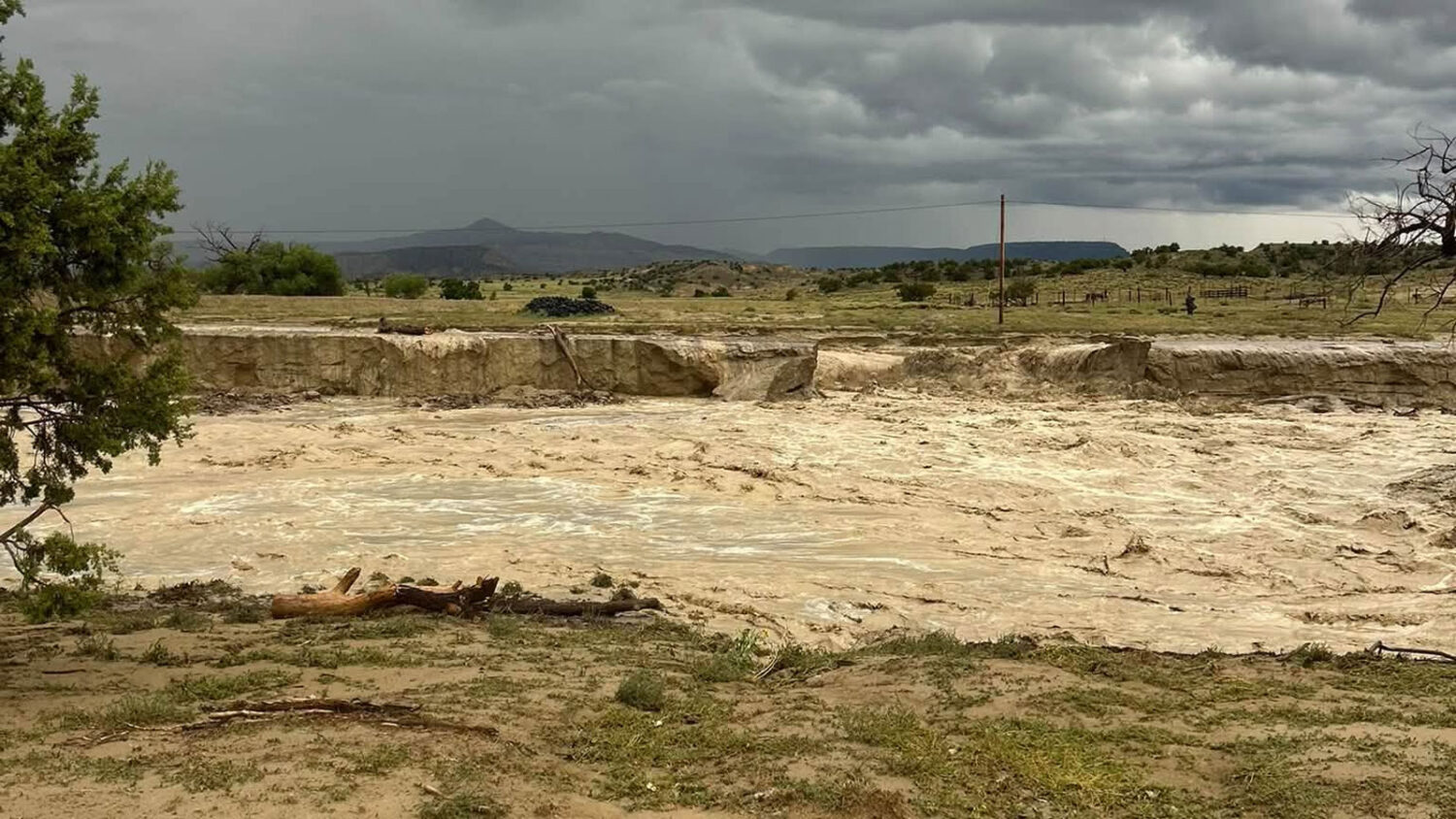 Three people died in flooding Wednesday on the Navajo Nation. (Navajo Nation Division of Transporta...