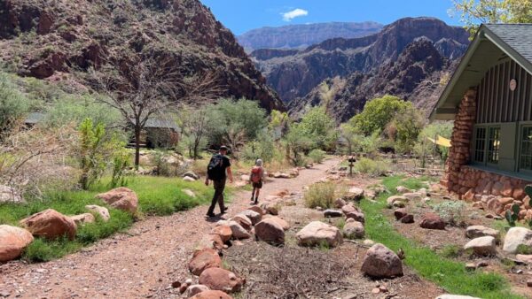 Work to restore water service to the Grand Canyon's South Rim following a destructive Aug. 29 flash food tearing through Bright Angel Canyon and the Phantom Ranch area is expected to take weeks instead of months, officials announced.