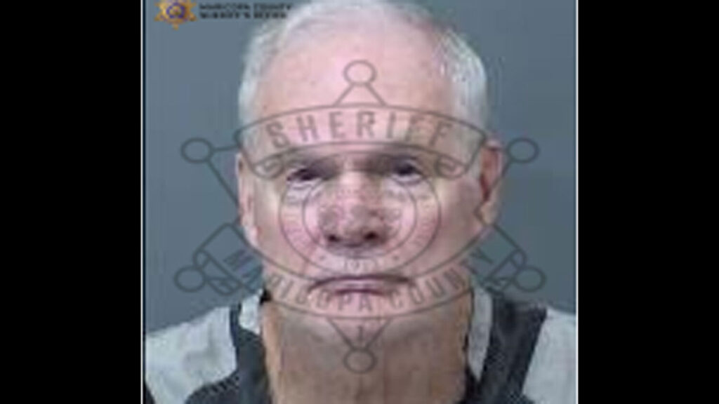 Patrick Joseph McBride, 80, is accused of shooting a door-to-door salesman in Scottsdale. (MCSO photo)