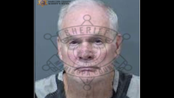 Patrick Joseph McBride, 80, is accused of shooting a door-to-door salesman in Scottsdale. (MCSO photo)