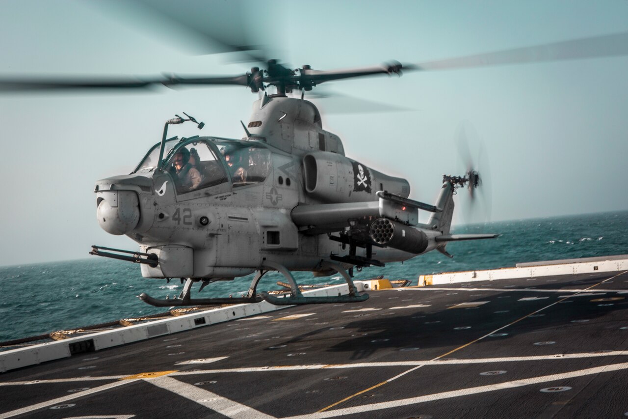 FILE: AH-1Z Viper helicopter, like the one that crashed Sunday night in Lake Havasu City. (Photo vi...