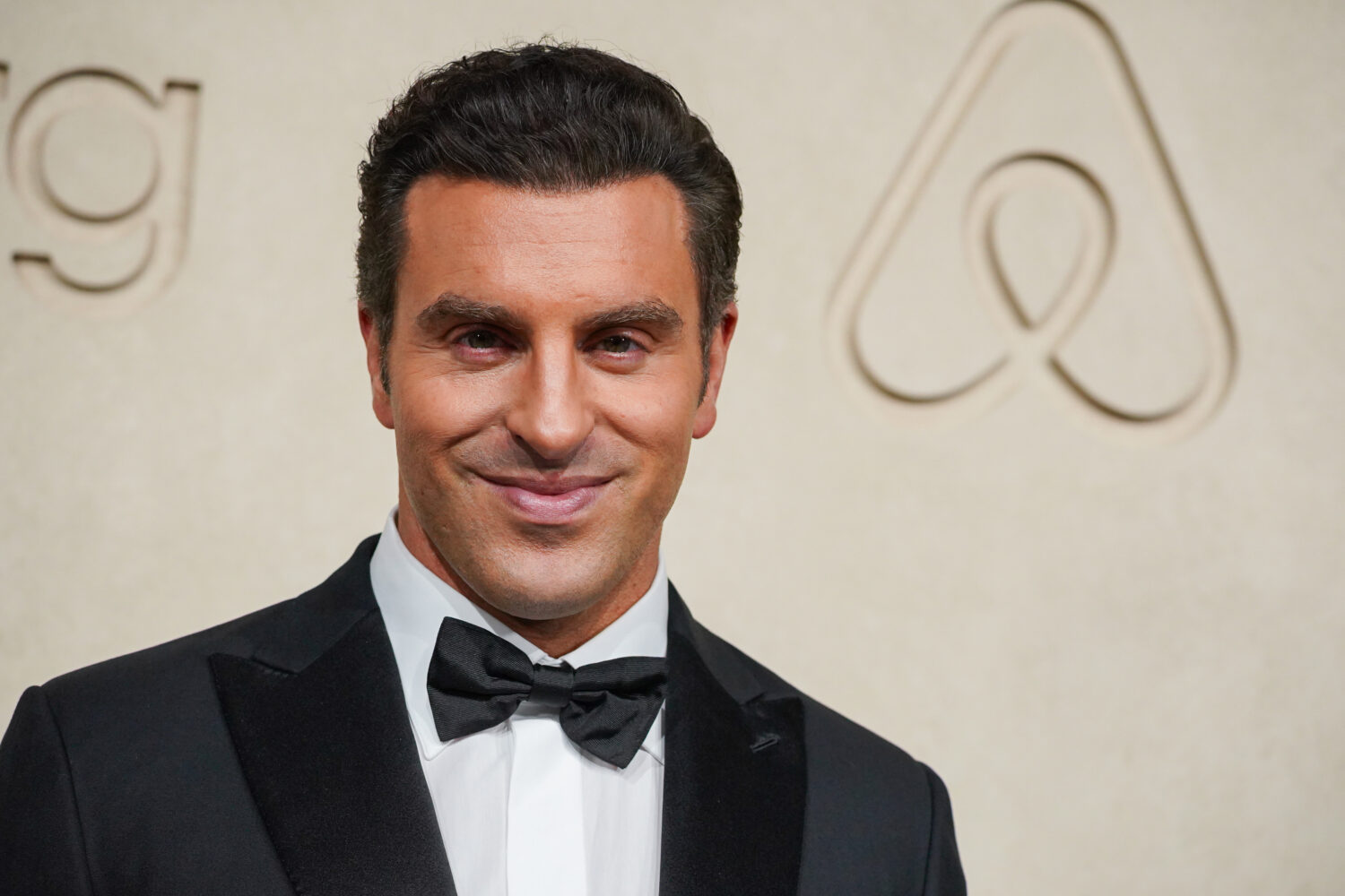 Airbnb CEO Brian Chesky arrives at the Airbnb Gala on Wednesday, Oct. 28, 2026, at Milk Studios in ...