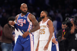 Trump blasts 76ers’ star LeBron James as ‘disgrace’ for not standing still during national anthem