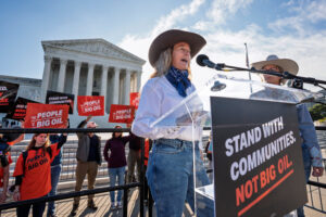 Supreme Court weighs local governments’ climate change lawsuits against oil and gas companies
