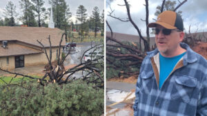 ‘Amen,’ then a roar: Arizona church takes shelter amid tornado warning