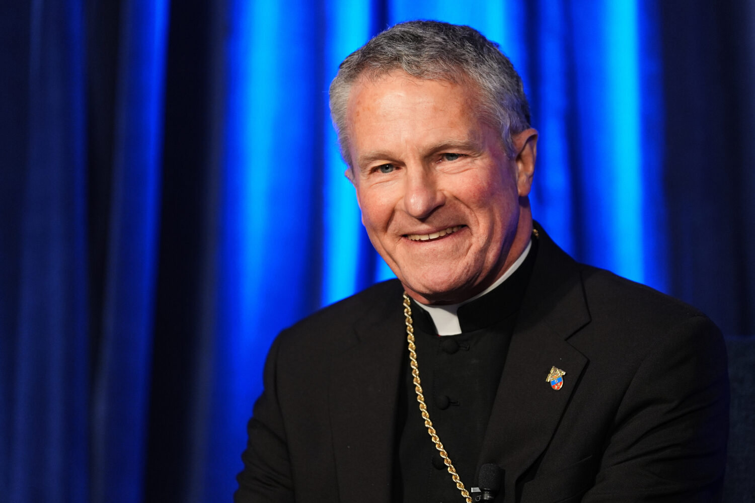 FILE - Military Services Archbishop Timothy Broglio, the president of the United States Conference ...
