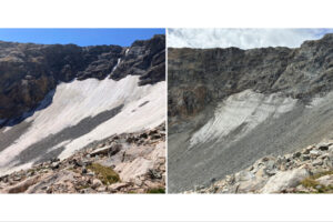 Colorado’s glaciers thinned dramatically due to record low snow and heat in 2026