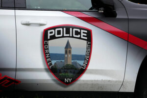 Cornell building is sprayed with graffiti blasting school’s response to gang rape complaint