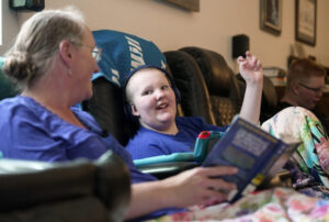 Her son has serious disabilities. She believes she’s the best person to teach him