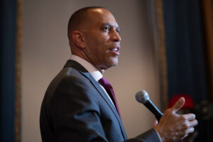 Jeffries says Democrats ‘on the verge’ of winning the House. It puts speaker’s gavel in reach