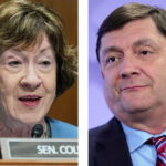 In first Maine Senate debate, Collins seeks to distance herself from Trump