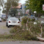 Hail the size of golf balls pummel parts of Arizona as rare storm moves through the West