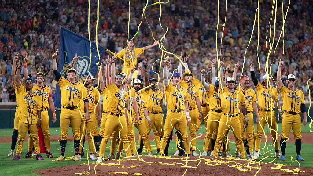 The Savannah Bananas are coming to Chase Field for the first time ever in 2027. (Photo by Sean Rayf...