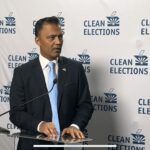 Amish Shah says he would find ways to work with Trump administration if elected
