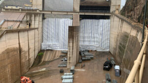 SRP pulls back curtain on Mormon Flat Dam maintenance work at Canyon Lake