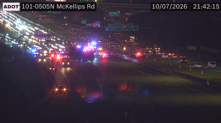 Northbound Loop 101 Pima Freeway reopened near the Tempe-Scottsdale border on Wednesday night after...