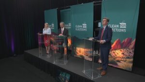 Greg Stanton, Zudhi Jasser trade blame on affordability in 4th Congressional District debate