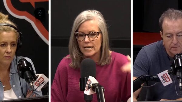 Arizona Gov. Katie Hobbs said Tuesday that her security team flagged an execution threat against her and her family last week.