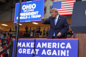 Disaster relief funding is creeping into Trump’s midterm rhetoric. Critics say it has no place there