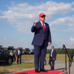 The GOP counts on farmers’ votes. As a costly harvest season raises concerns, Trump heads to Kansas